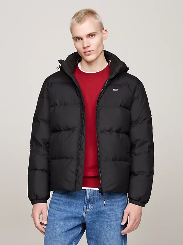 Water Repellent Down Jacket | Black | Tommy Hilfiger