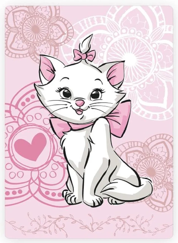 Disney Aristochats Cat Marie Couverture douillette 100 x 140 cm