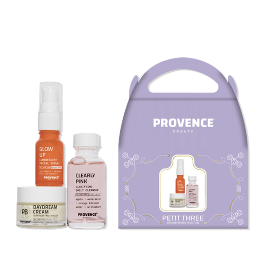 Petit Three Brightening Routine