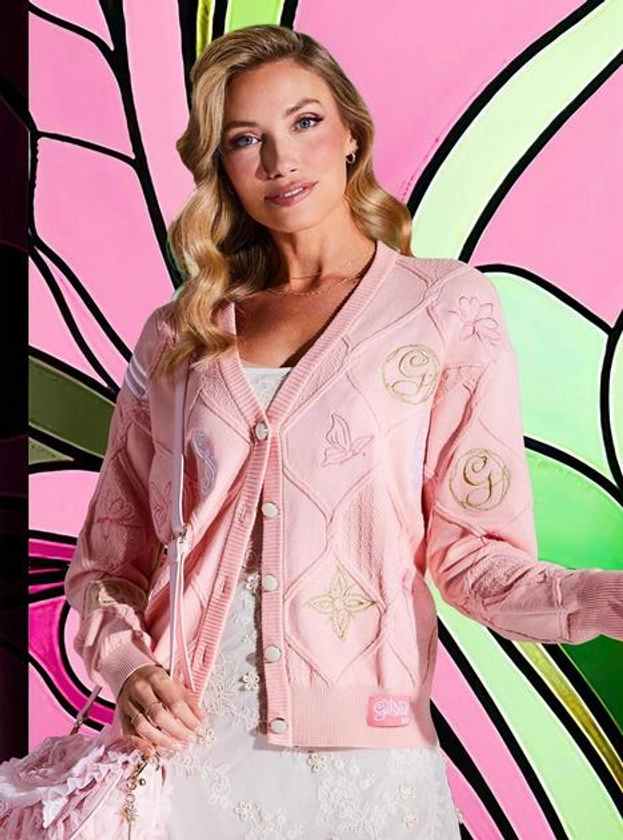 Wicked Glinda Icons Women's Cardigan - BoxLunch Exclusive | BoxLunch