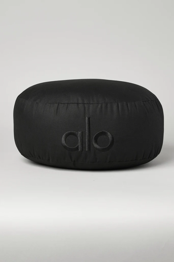 Mindful Meditation Round Cushion - Black