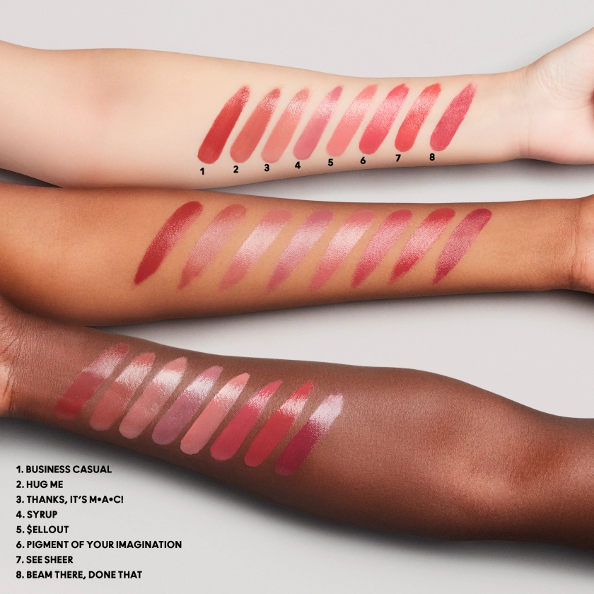 Rouge à Lèvres Lustreglass Sheer-Shine | MAC Cosmetics