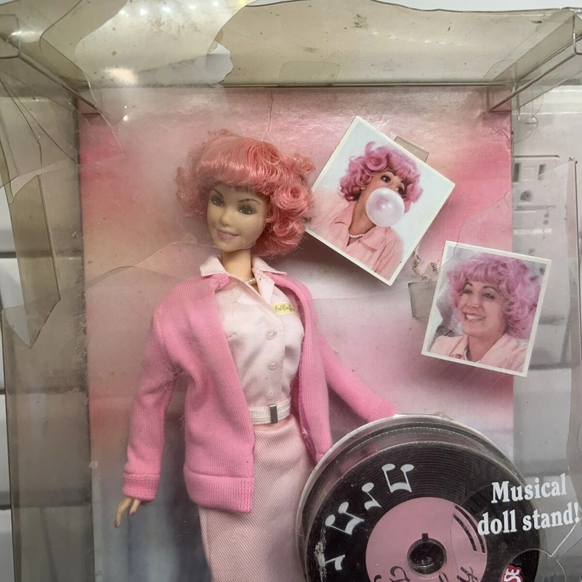 Barbie Grease 30 Years Frenchy Doll with Musical Stand Pink Label 2007 NRFB