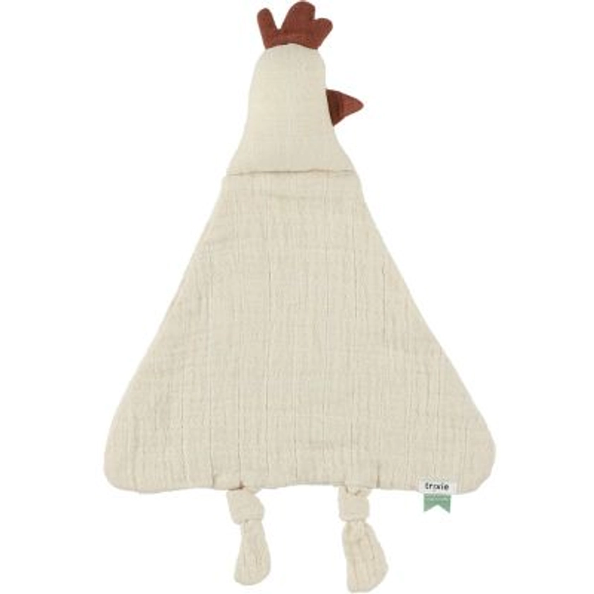 Doudou plat poulet Bliss Beige