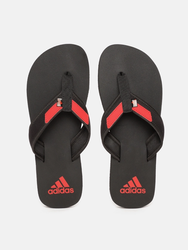 ADIDAS Men Black Rio Attack 2 Thong Flip-Flops