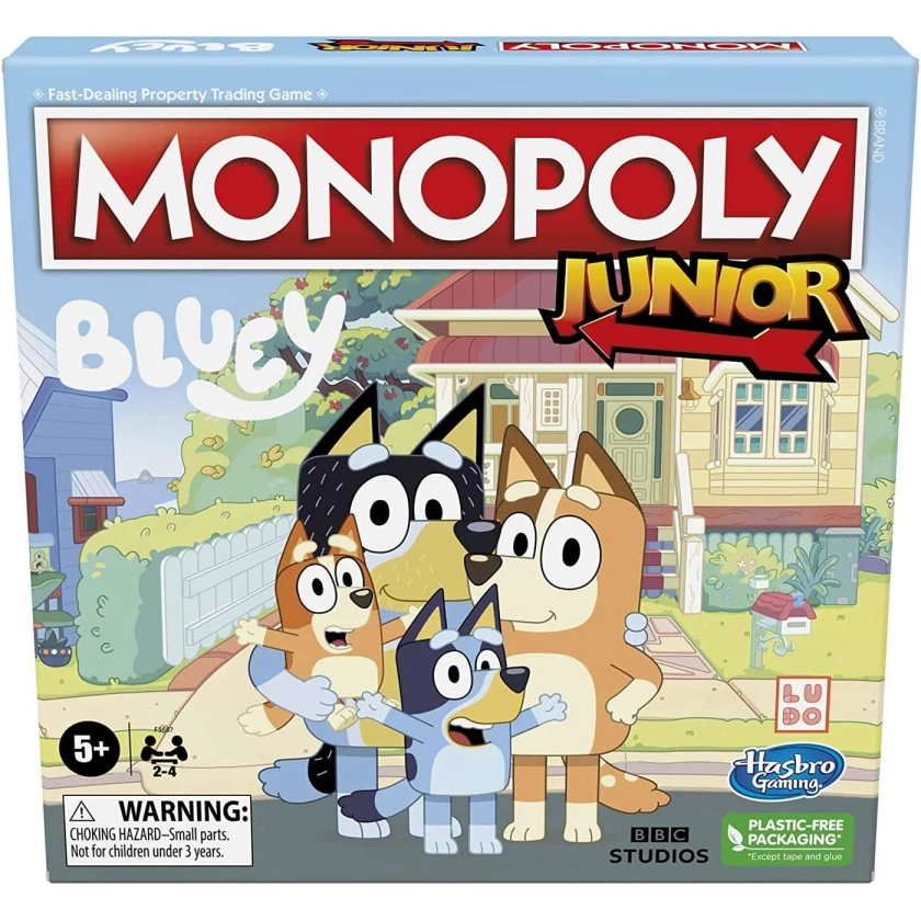 Bluey Monopoly Junior Board Game