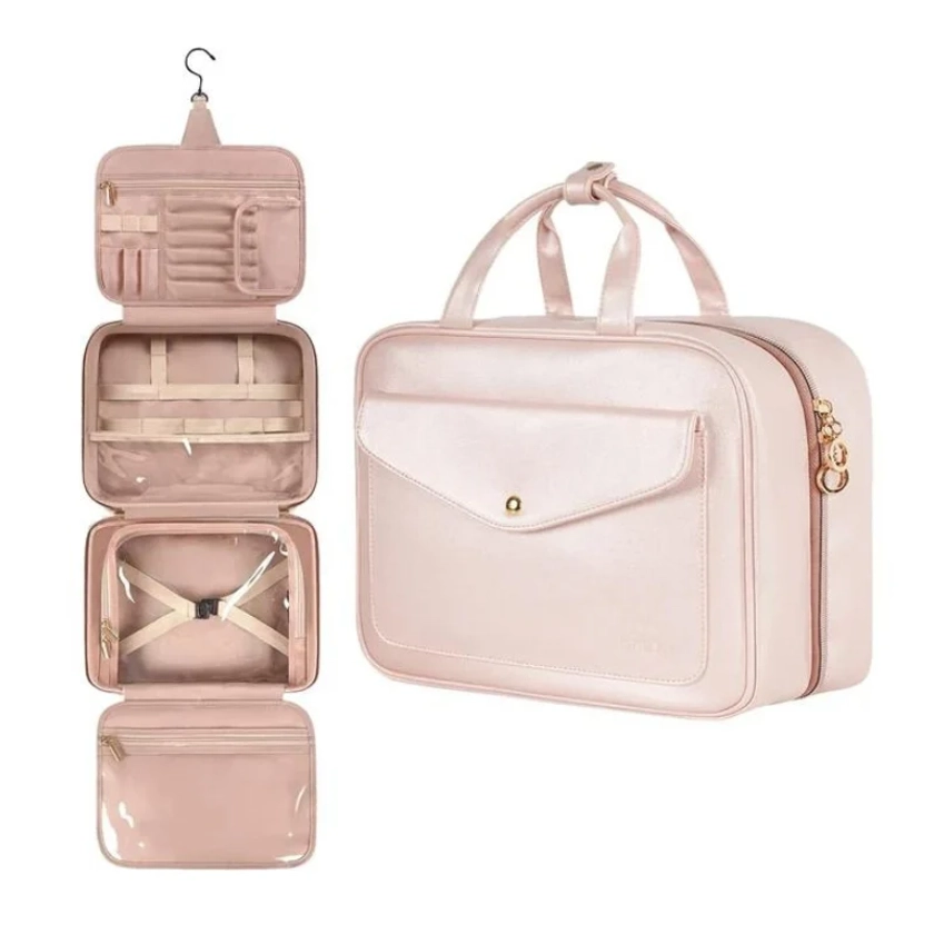 Trousse de Toilette Voyage Femme Pliable | Le Globe-Trotteur