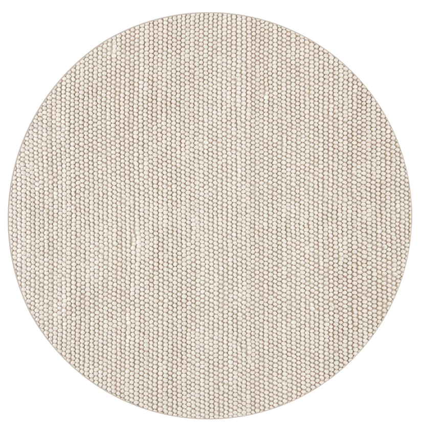 Pyöreä matot - Avafors Wool Bubble (beige)