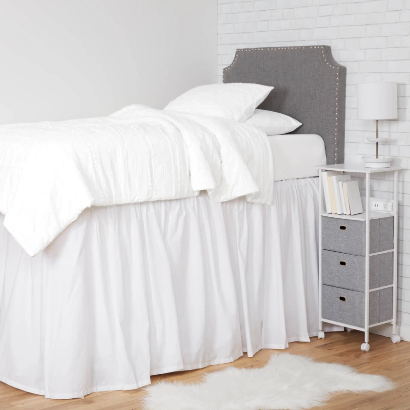 Dormify Ruffled Dorm Bedskirt | Dorm Essentials - Dormify