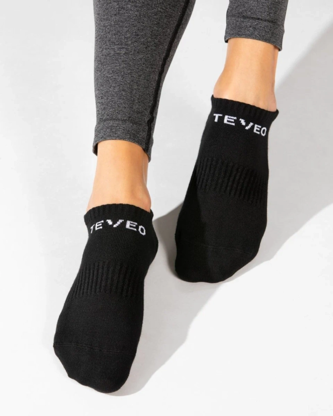 TEVEO Sport Socks (2-pack) ‘Black’