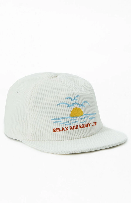 Paradise Corduroy Snapback Hat