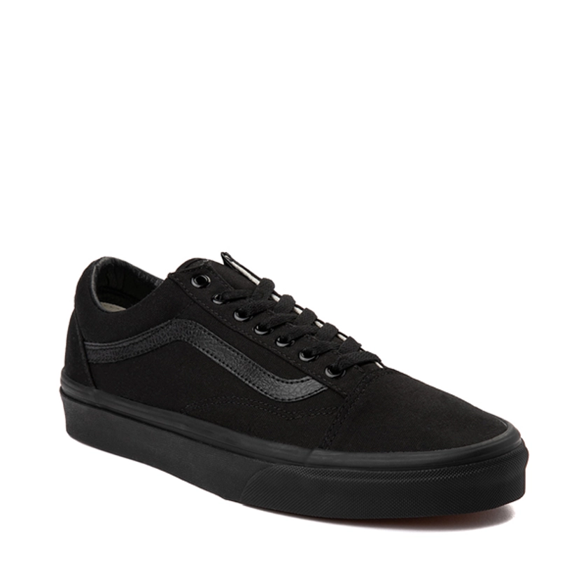 Vans Old Skool Skate Shoe - Black Monochrome
