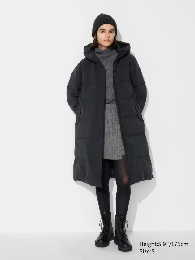 Women's Seamless Down Long Coat | UNIQLO UK