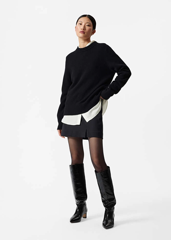 Pull en cachemire - Noir - Cashmere sweaters - & Other Stories FR