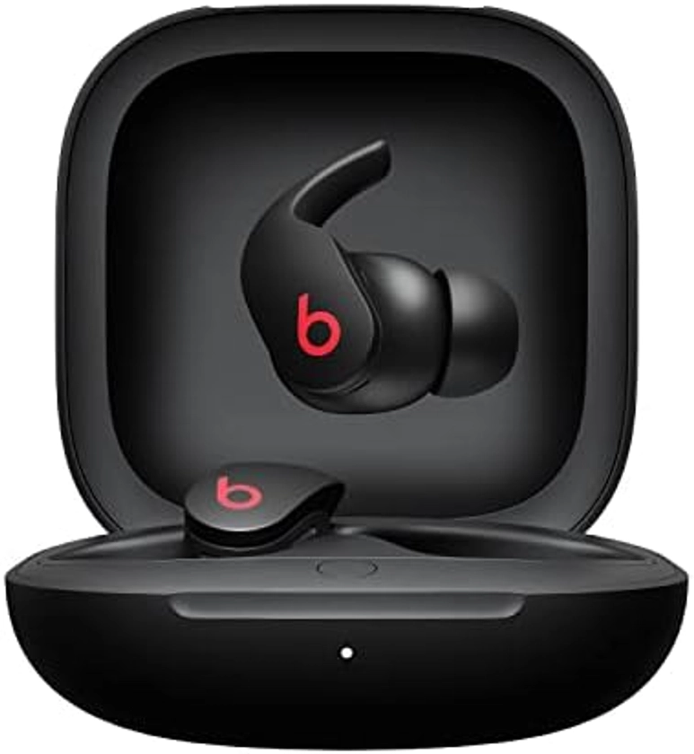 Beats Fit Pro - Auriculares inalámbricos con cancelación de ruido, chip H1 de audífonos de Apple, compatibles con Apple y Android, con Bluetooth clase 1, micrófono integrado, 6 horas de tiempo de audición, color negro