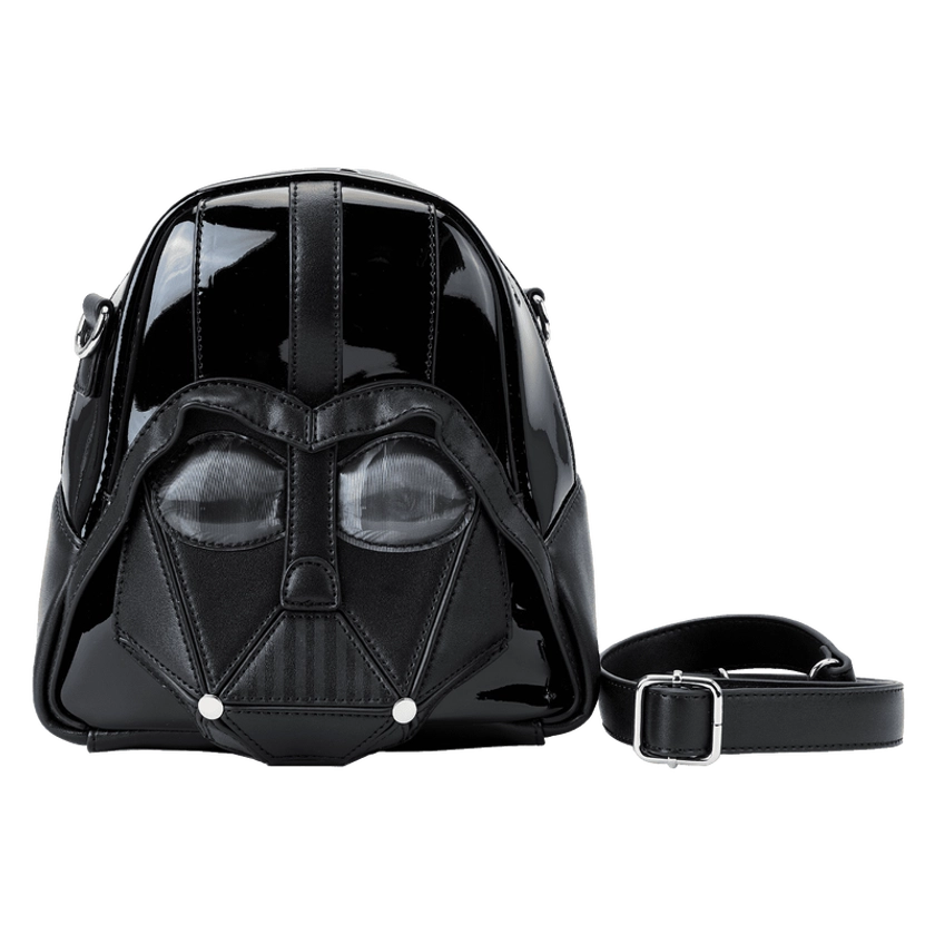 Darth Vader Figural Helmet Crossbody Bag