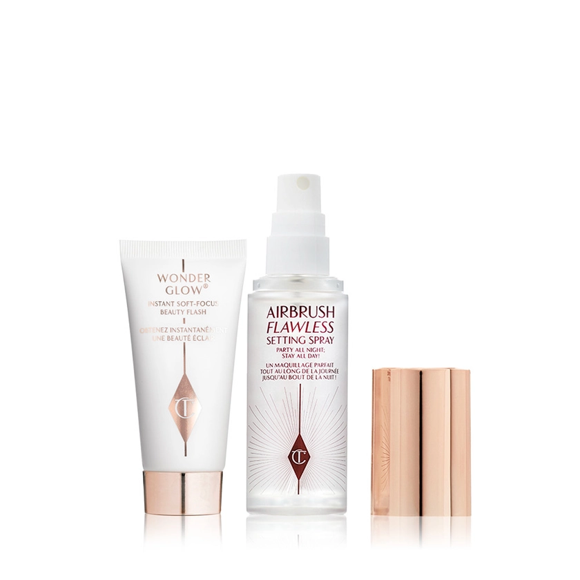 Ready, Set, Glow Travel Kit – Travel Setting Spray & Primer Kit | Charlotte Tilbury