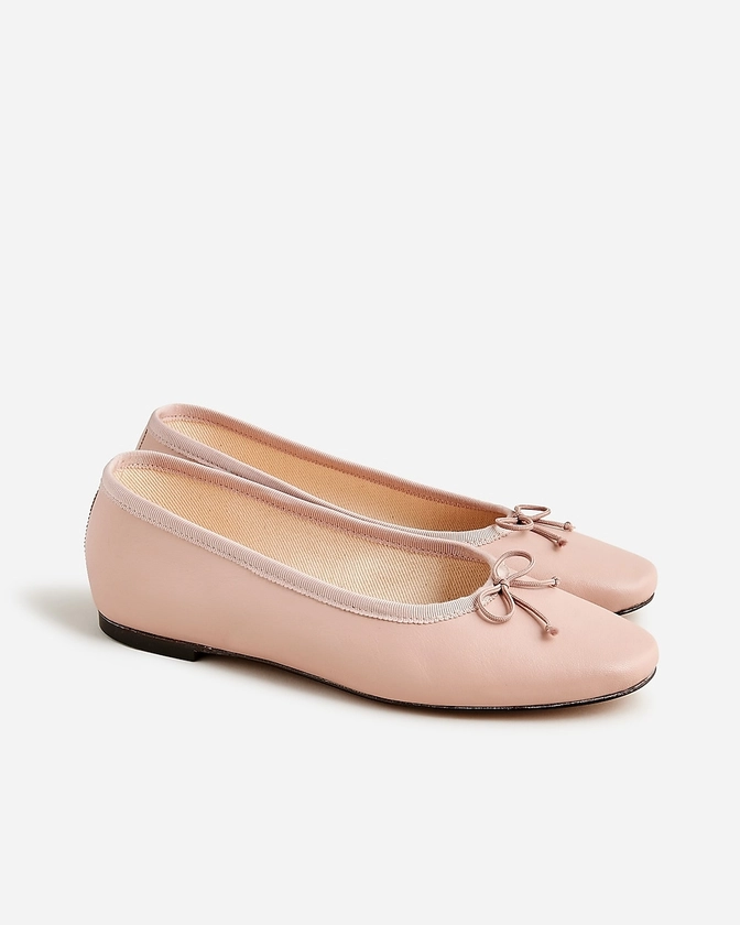 Zoe ballet flats in leather