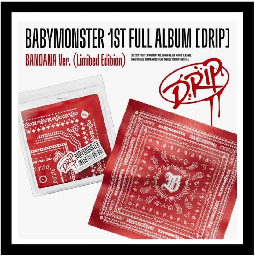 BABYMONSTER Drip [Bandana Ver.] Limited Edition Album