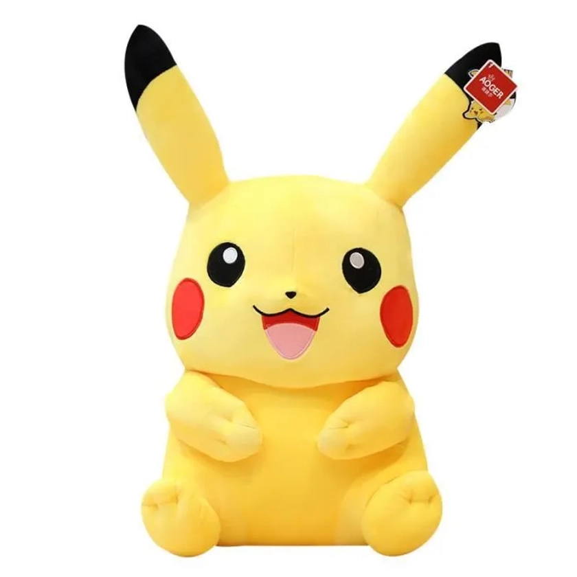 Pokémon Peluche Pikachu 30 cm Pokémon Pikachu assis en peluche 30 cm.