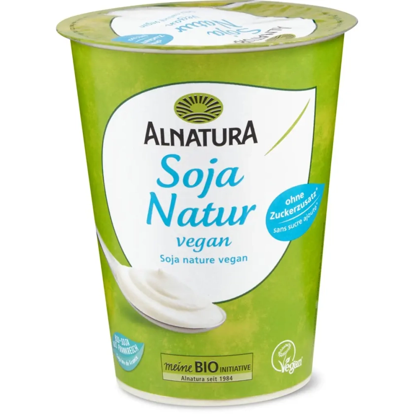 Alnatura Soja · Vegetable alternative to soy yogurt · Plain