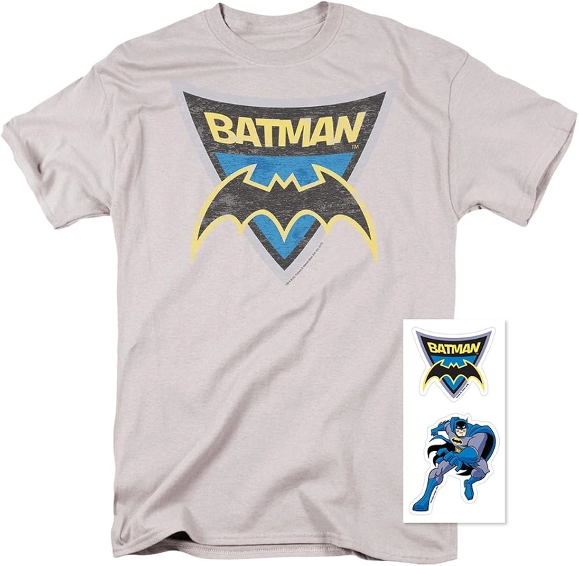 Popfunk Classic Batman: The Brave and The Bold Batman Shield T Shirt