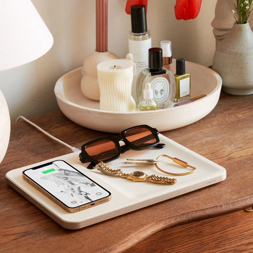 Courant Wireless Charging Accessory Tray | Tech Accessories | Mark and Graham