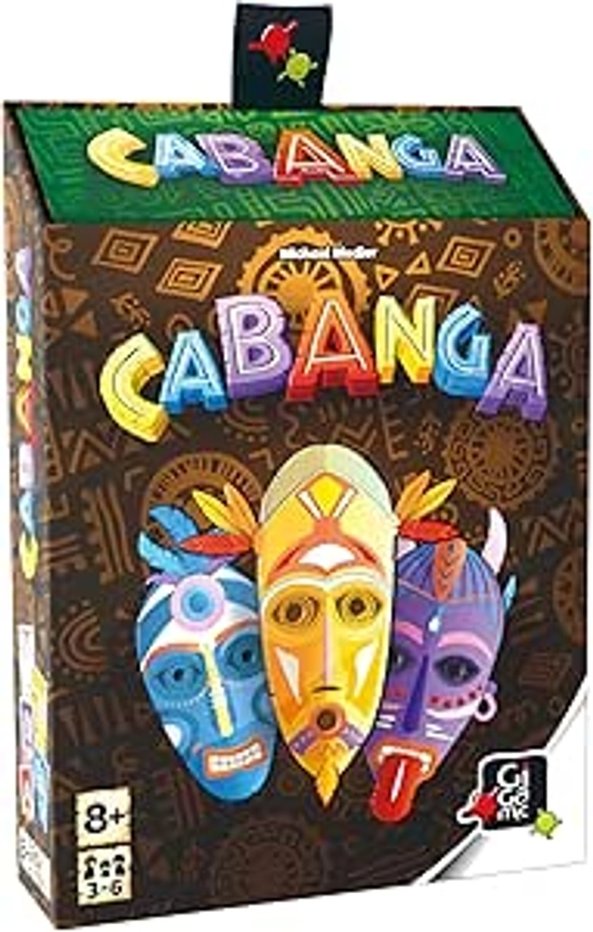 Gigamic - CABANGA - Débarrassez-Vous Le Plus Rapidement Possible de Vos Cartes en Main ! De 3 à 6 Joueurs - Dès 8 Ans ! : Amazon.fr: Jeux et Jouets