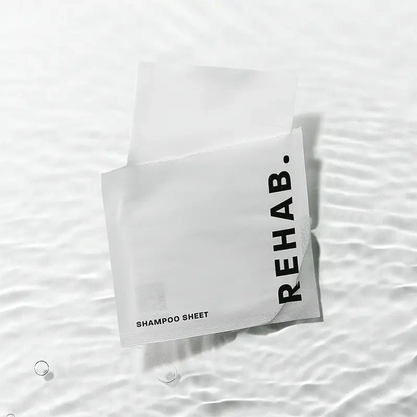 REHAB. Shampoo Sheets