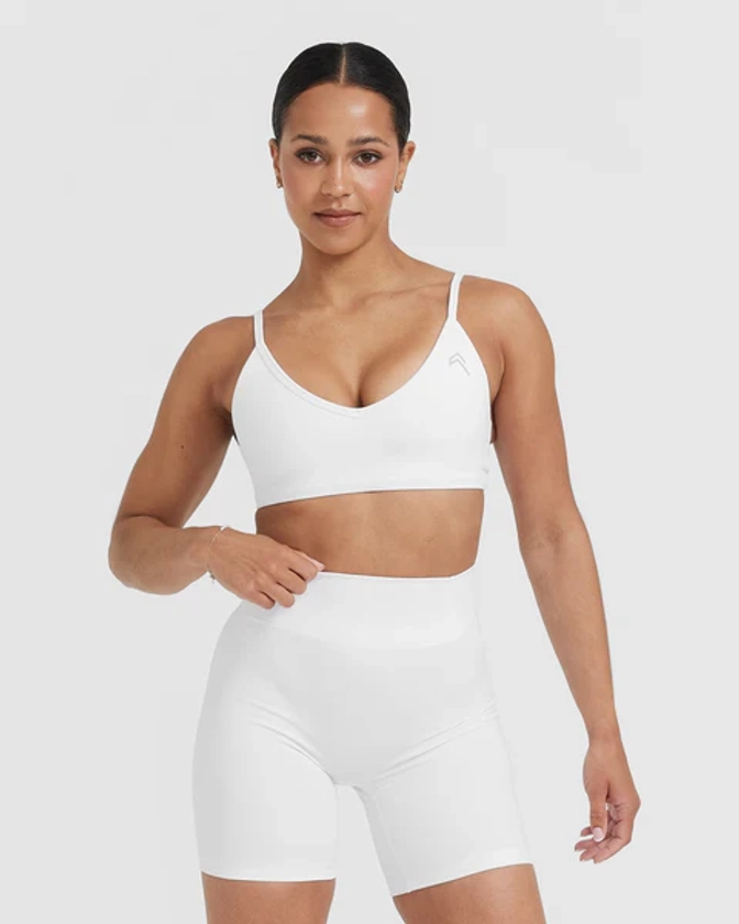 Timeless Strappy Bralette | White