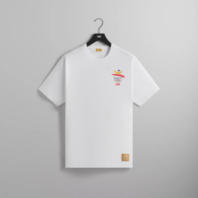 Kith for Olympics Heritage Barcelona 1992 Vintage Tee - White