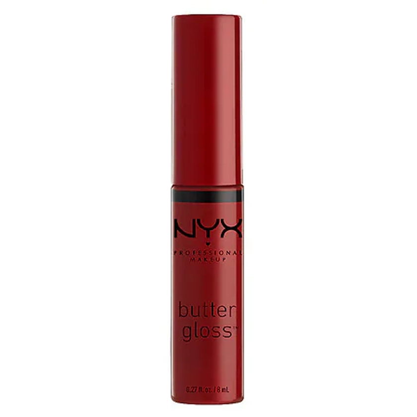 NYX Professional MakeupButter Gloss Non-Sticky Lip Gloss, Red Velvet0.27fl oz