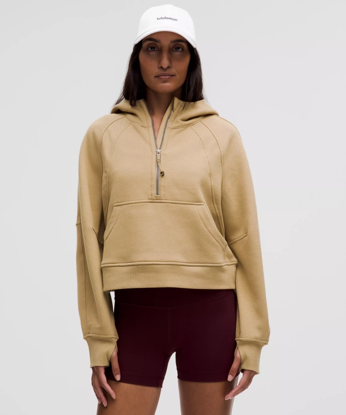 Scuba Oversized Half-Zip Hoodie