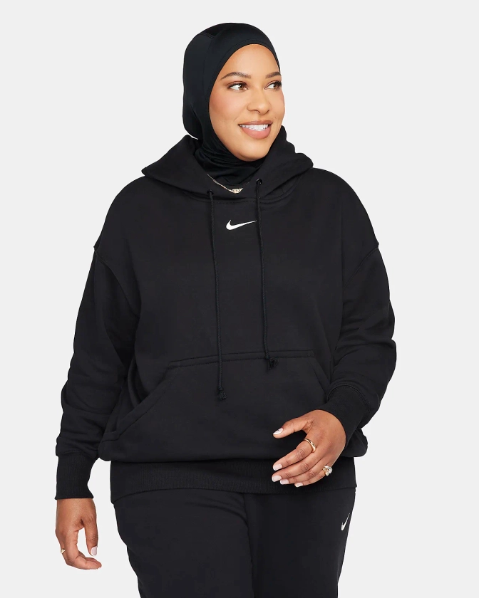 Nike Sportswear Phoenix Fleece Oversized hoodie voor dames. Nike BE