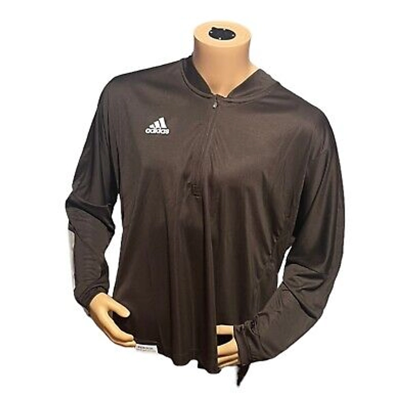Adidas Prime blue Mens Brown 1/4 Zip Knitted Jacket Size Large NWT$65 | eBay
