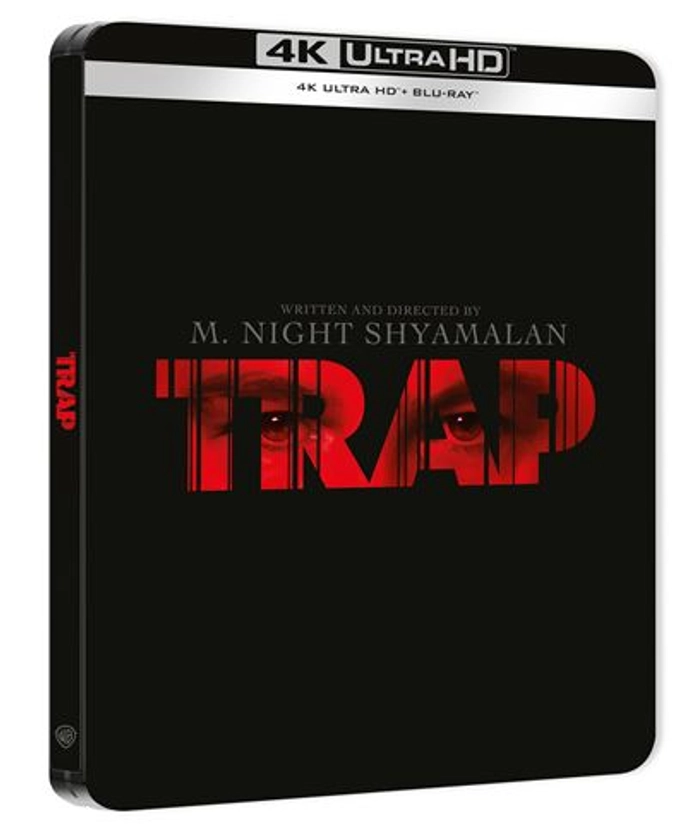 Trap Steelbook Blu-ray 4K Ultra HD : Inclus Blu-ray