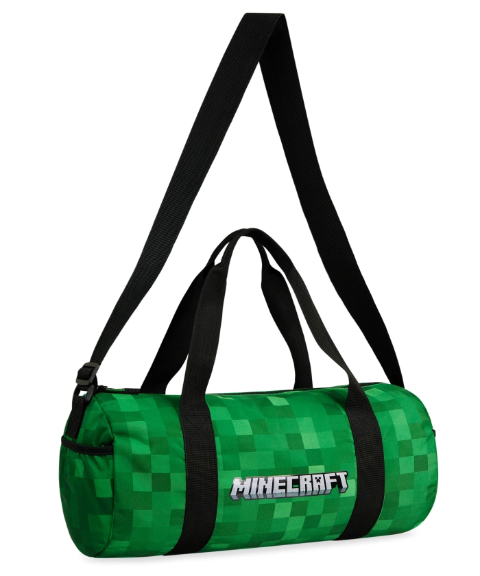 Minecraft Gym Bag for Kids, Boys Duffle Bag Large Holdall