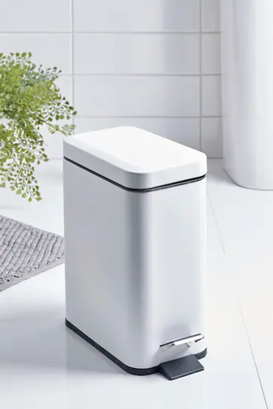 Buy White 5L Soft-Close Pedal Bin from the Next UK online shop