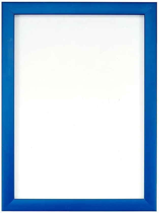 Blue - 16" x 12" Rainbow Colour Range Picture/Photo/Poster frame with Perspex Sheet & MDF backing board