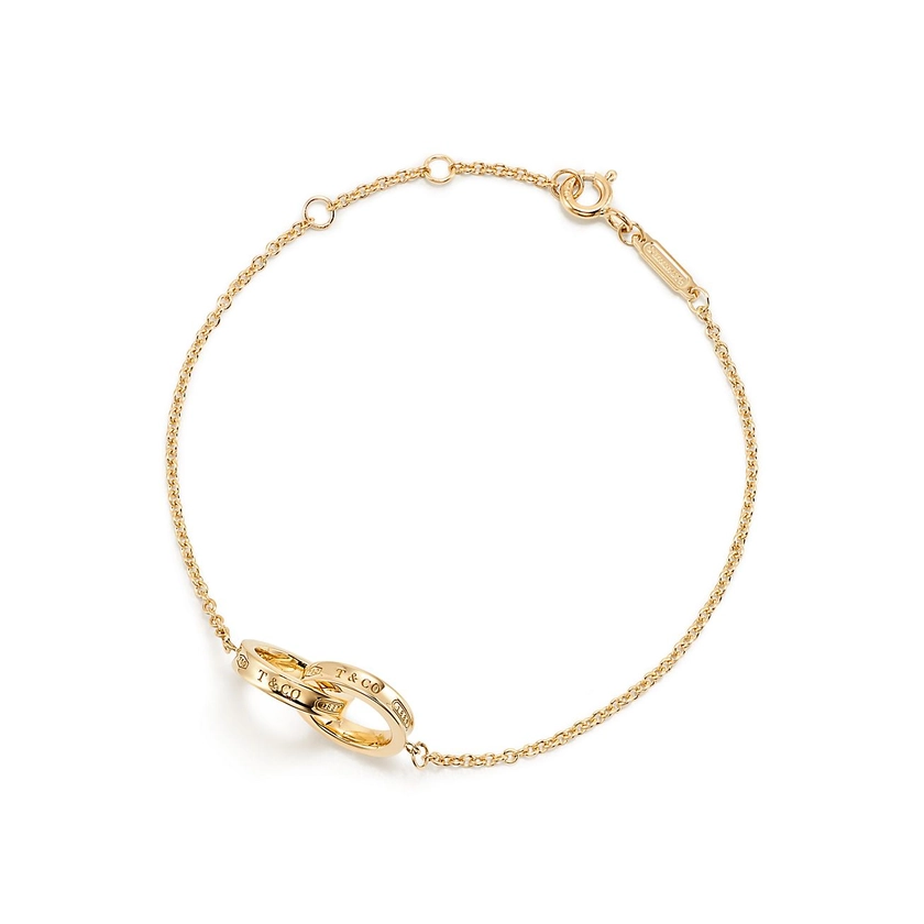 Tiffany 1837® Interlocking Circles Chain Bracelet in Yellow Gold | Tiffany & Co.