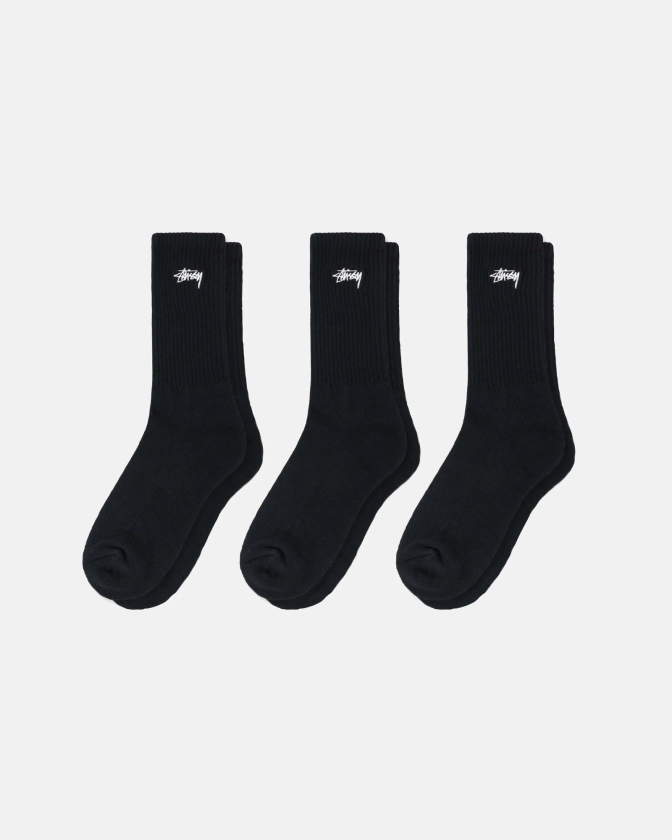 Stock Crew Sock Pack - Accessories & Home Goods | Stüssy Europe