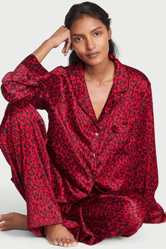 Buy Victoria's Secret Satin Long Pyjamas from the Victoria's Secret UK online shop