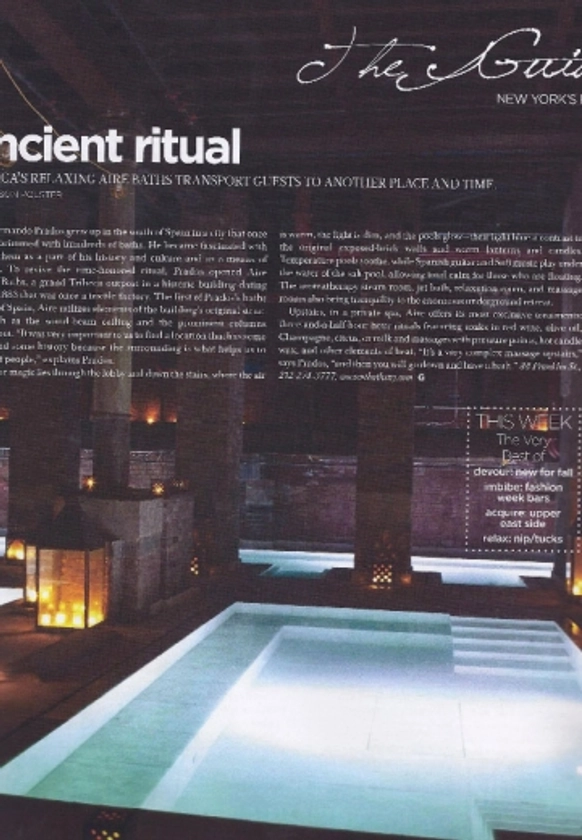 AIRE Ancient Baths: Relax Body & Mind