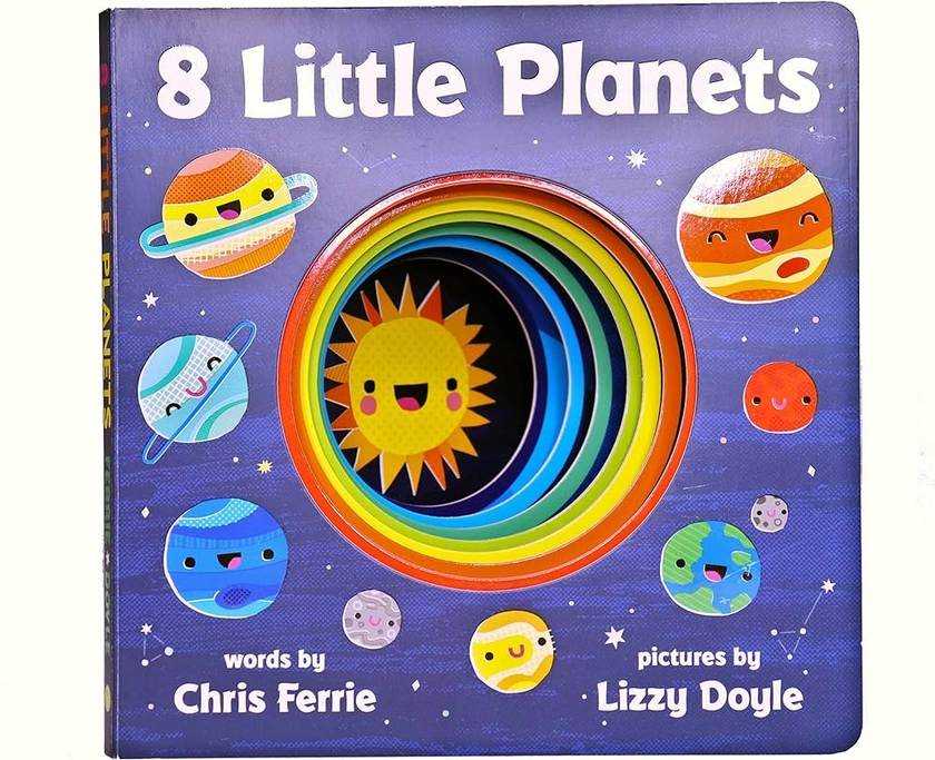 Amazon.com: 8 Little Planets: A Solar System Book for Kids with Unique Planet Cutouts: 9781492671244: Ferrie, Chris, Doyle, Lizzy: Books