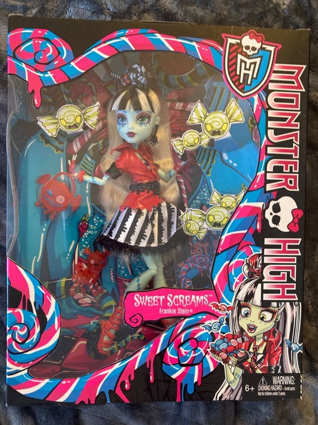Monster High Sweet Screams doll - Frankie Stein - candy theme Frankenstein