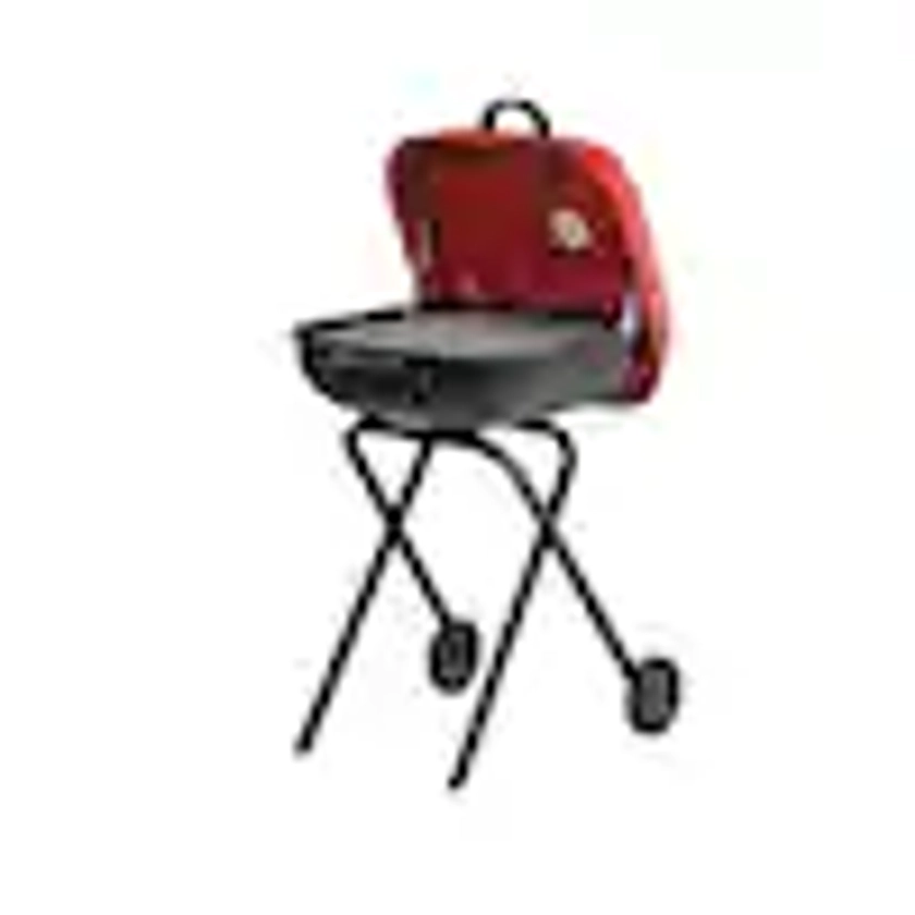 Walk-A-Bout Portable Red Charcoal Grill