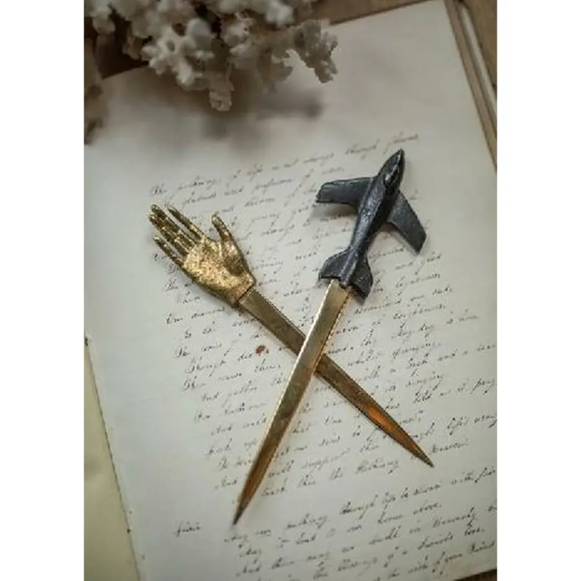 Pewter Hand Letter Opener