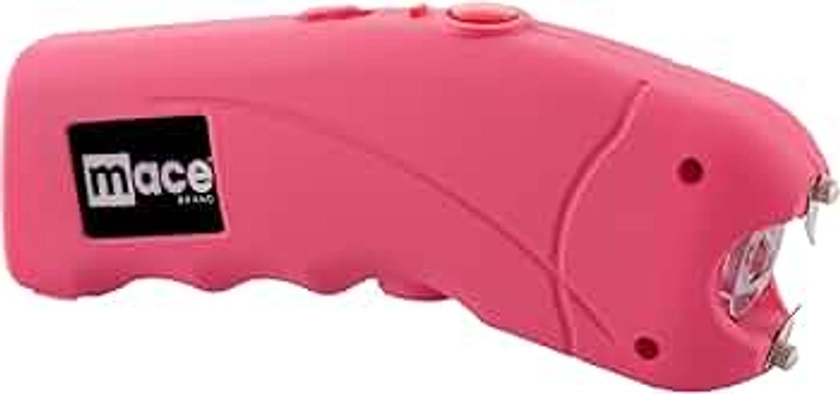 Mace Brand 2,400,000 Volt Ergo Stun Gun with Bright LED, Black and Pink