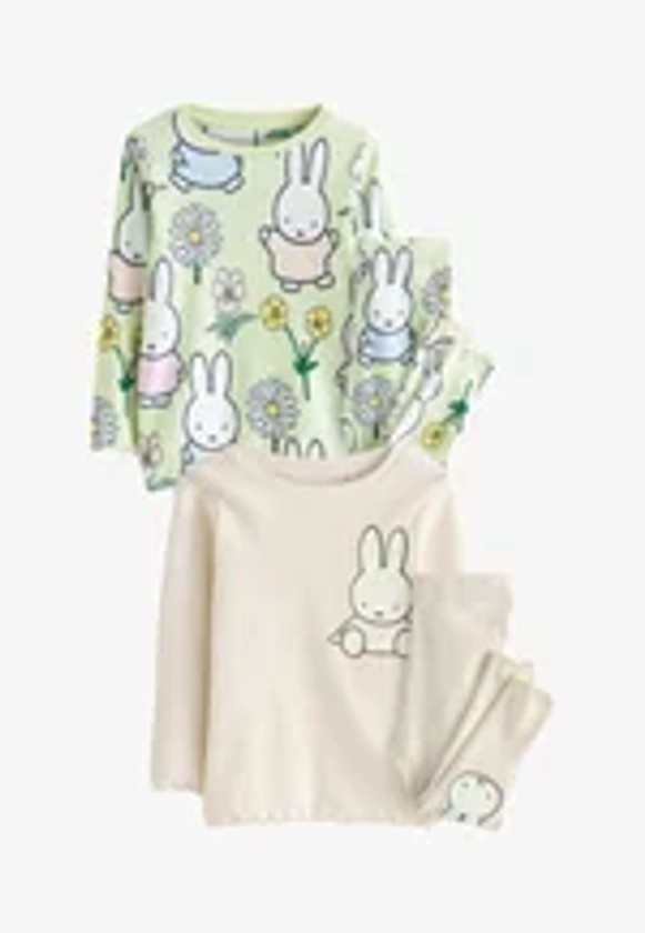 Next 2 PACK SET - Pyjama - green cream/violet - ZALANDO.CH