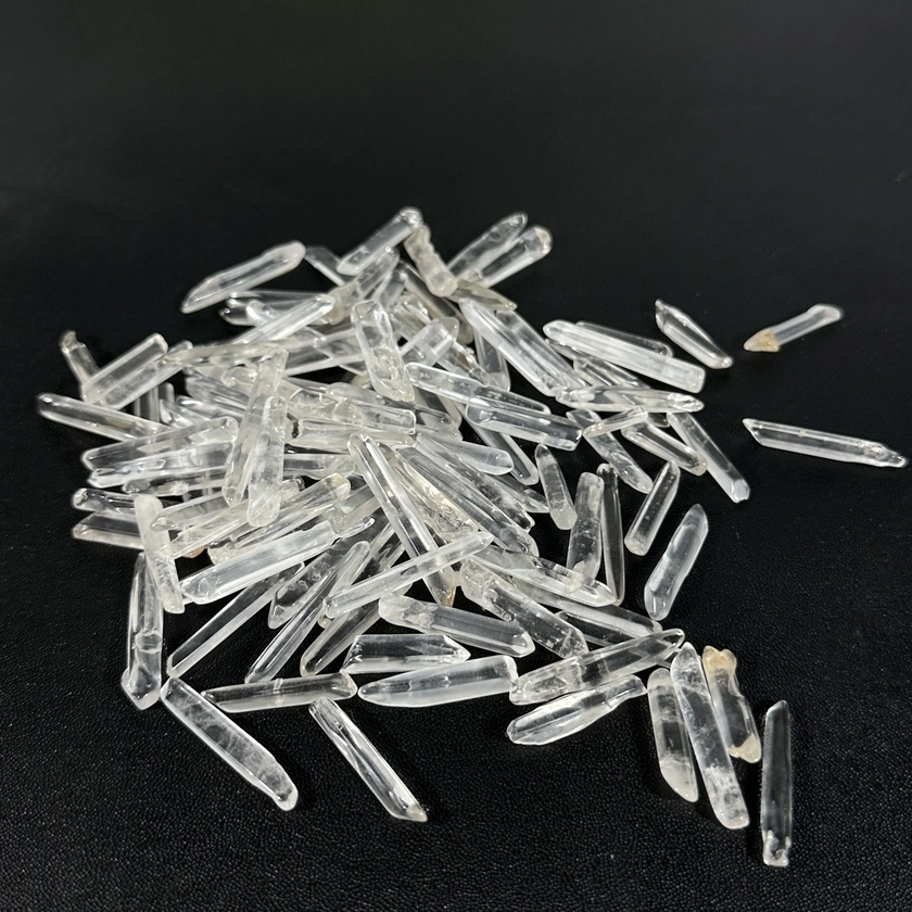 50g/100g Natural Clear Quartz Crystal, Clear Quartz Crystal Point, Free Standing Crystal, Imperfect Bulk Crystals White Quartz Crystal Pillar Point De